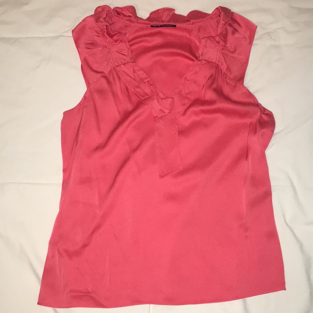Eli Tahiti Pink Coral blouse